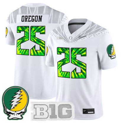 Men's Oregon Ducks 2025 "Grateful Ducks" Vapor Limited Jersey - All Stitched