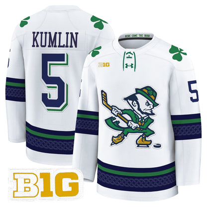 Men's Notre Dame Fighting Irish 2025/26 Premium Jersey - All Stitched