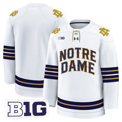 Men's Notre Dame Fighting Irish 2025/26 Premium Jersey - All Stitched