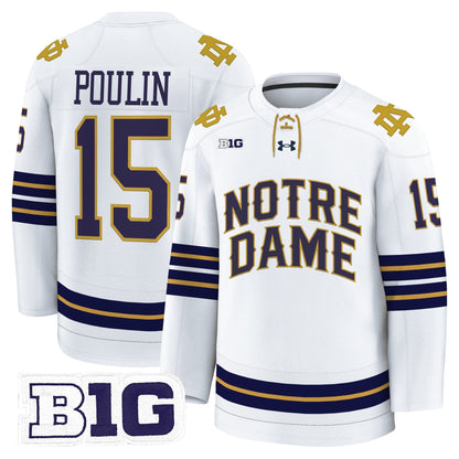 Men's Notre Dame Fighting Irish 2025/26 Premium Jersey - All Stitched
