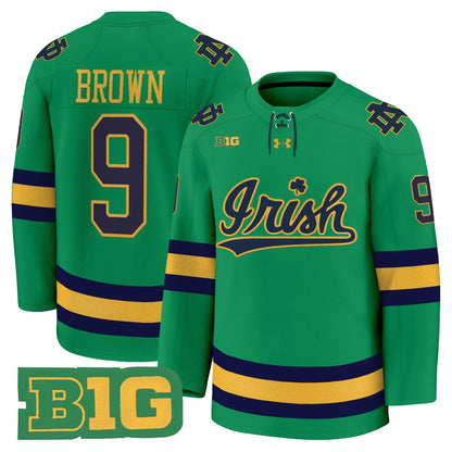 Men's Notre Dame Fighting Irish 2025/26 Premium Jersey - All Stitched