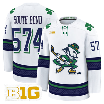 Men's Notre Dame Fighting Irish 2025/26 Premium Jersey - All Stitched