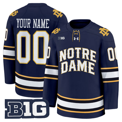 Notre Dame Fighting Irish 2025/26 Premium Custom Jersey - All Stitched