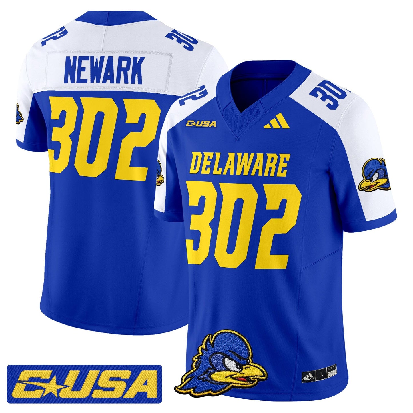Men's Delaware Blue Hens 2025 Vapor Limited Jersey - All Stitched