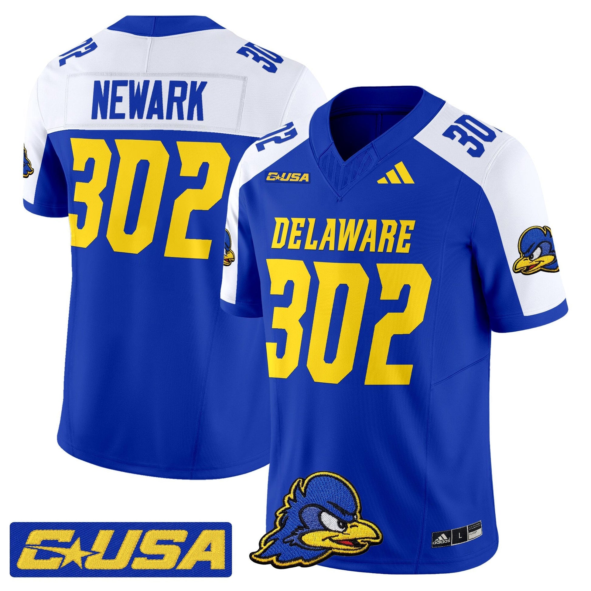 Men's Delaware Blue Hens 2025 Vapor Limited Jersey - All Stitched