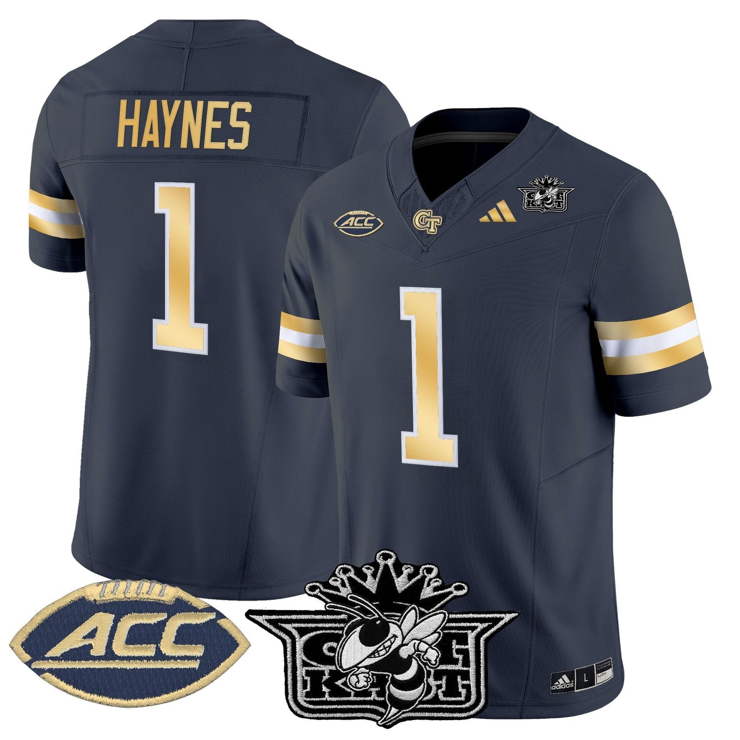Men's Outkast x Georgia Tech Yellow Jackets 2025 Vapor Limited Jersey - All stitched