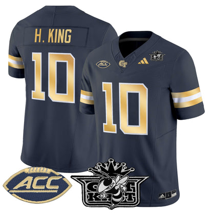 Men's Outkast x Georgia Tech Yellow Jackets 2025 Vapor Limited Jersey - All stitched