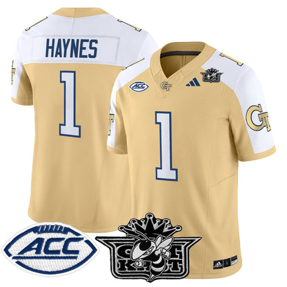 Men's Outkast x Georgia Tech Yellow Jackets 2025 Vapor Limited Jersey - All stitched