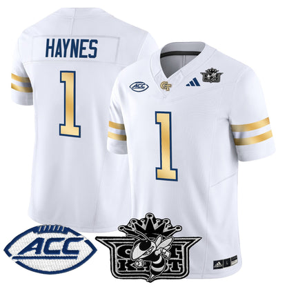 Men's Outkast x Georgia Tech Yellow Jackets 2025 Vapor Limited Jersey - All stitched