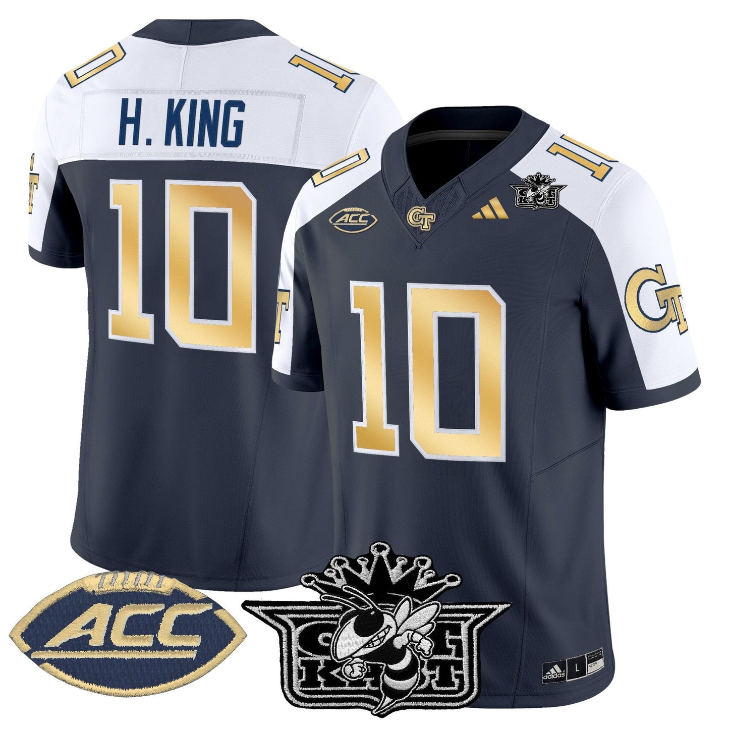 Men's Outkast x Georgia Tech Yellow Jackets 2025 Vapor Limited Jersey - All stitched