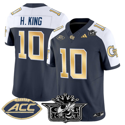 Men's Outkast x Georgia Tech Yellow Jackets 2025 Vapor Limited Jersey - All stitched