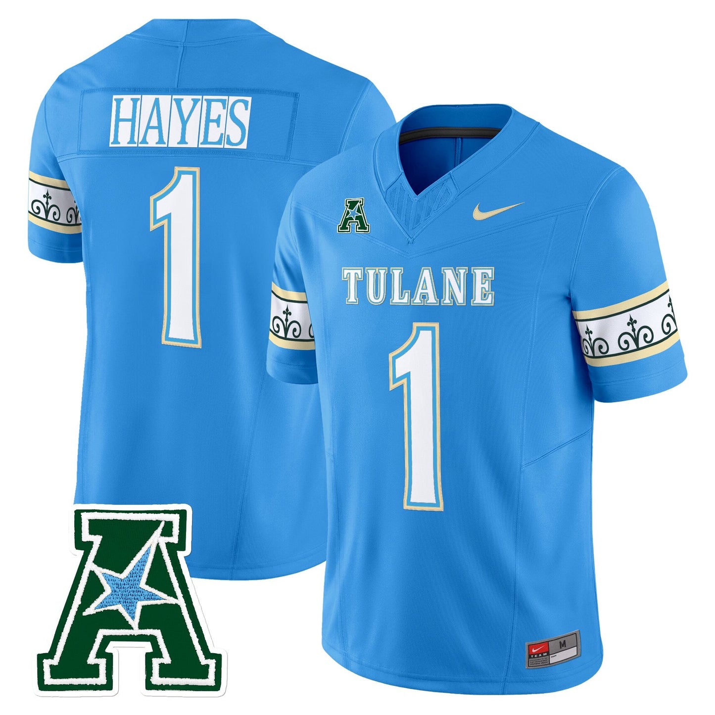 Men's Tulane Green Wave 2025 'City Edition' Vapor Limited Jersey - All Stitched