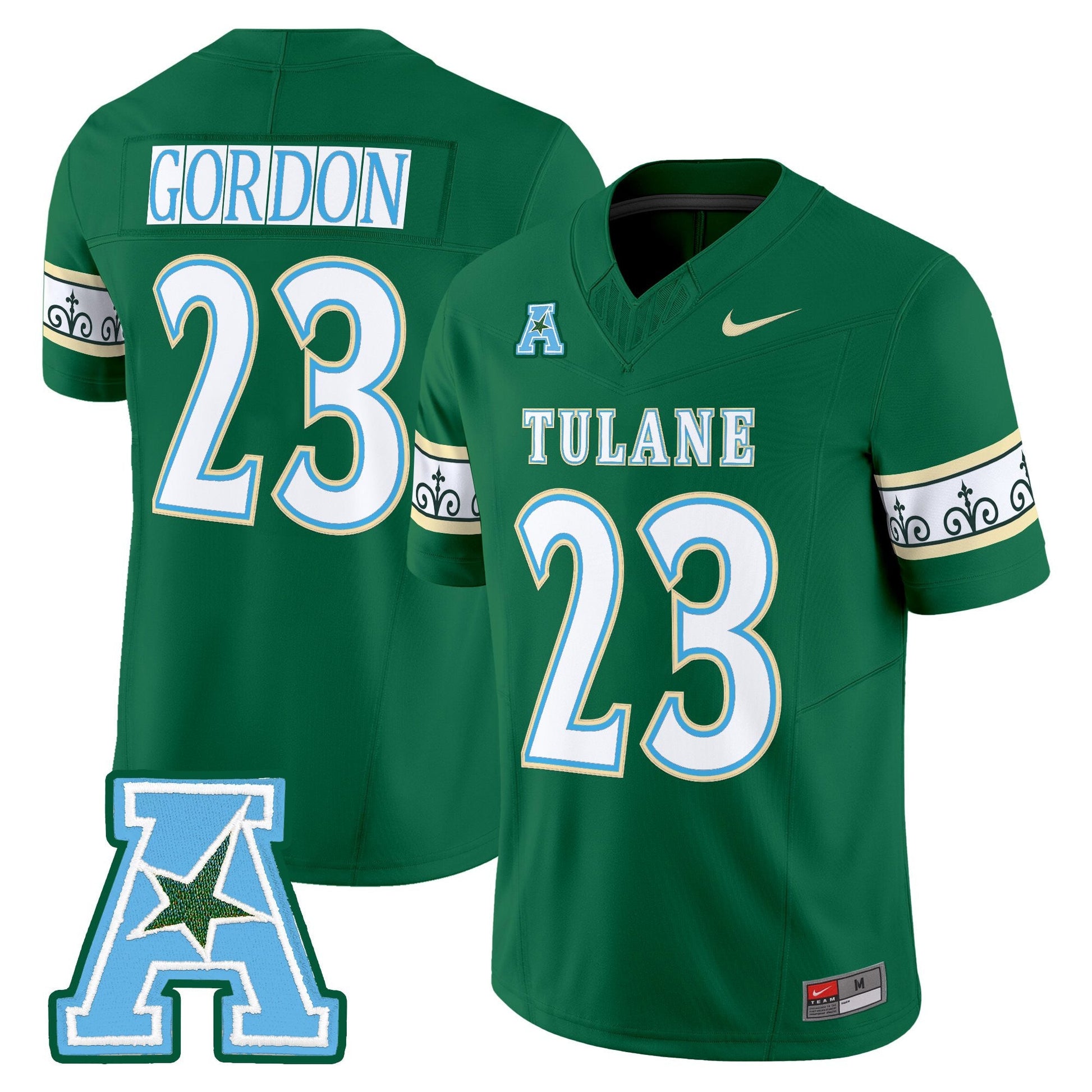 Men's Tulane Green Wave 2025 'City Edition' Vapor Limited Jersey - All Stitched