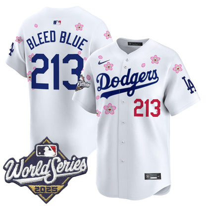Men's Dodgers 2025 World Series x Tokyo Series Vapor Premier Limited Jersey - All Stitched