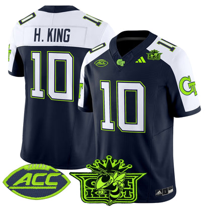 Men's Outkast x Georgia Tech Yellow Jackets 2025 Atliens Vapor Limited Jersey - All Stitched