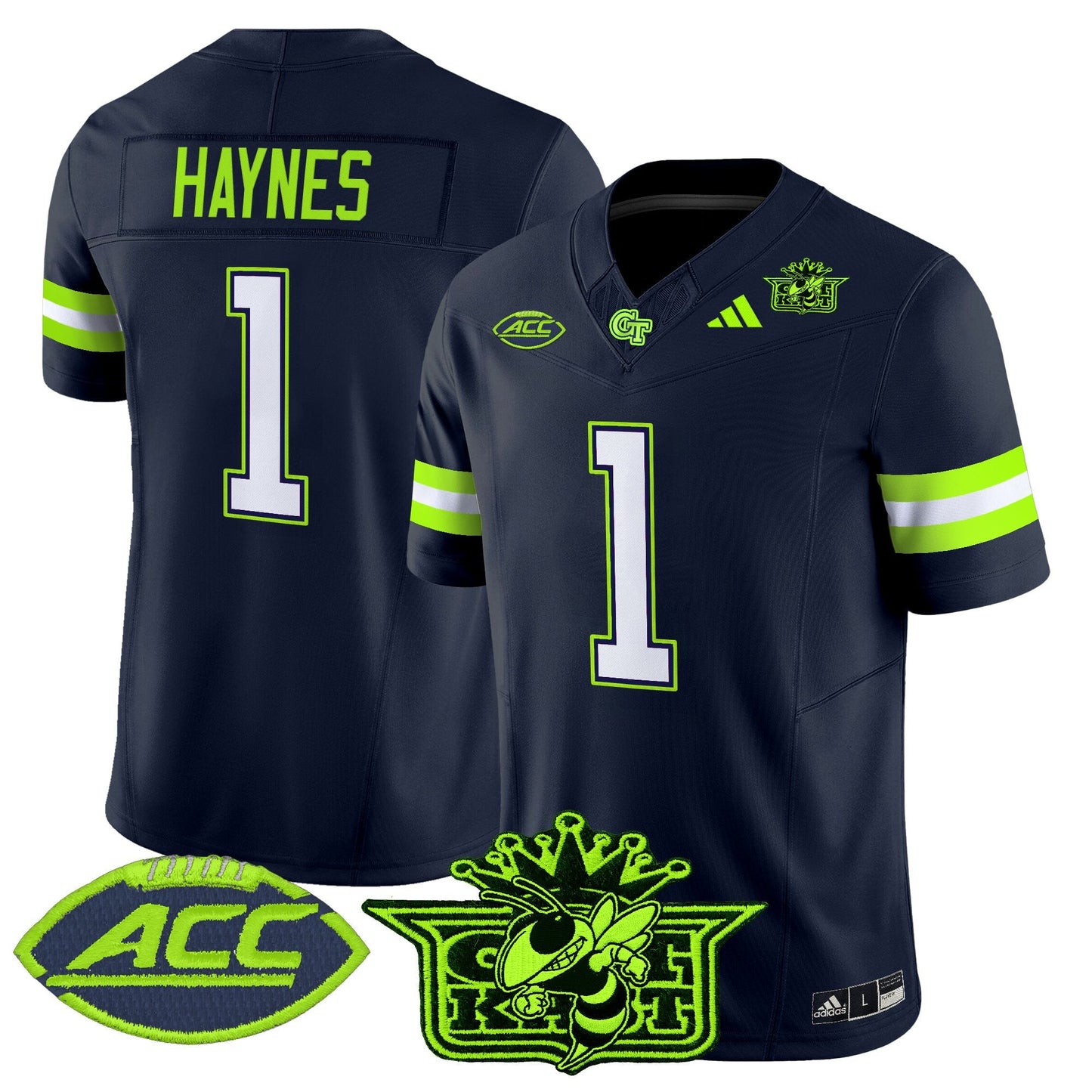 Men's Outkast x Georgia Tech Yellow Jackets 2025 Atliens Vapor Limited Jersey - All Stitched