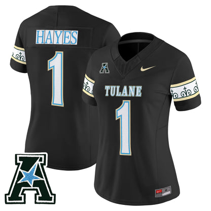 Women's Tulane Green Wave 2025 'City Edition' Vapor Limited Jersey - All Stitched