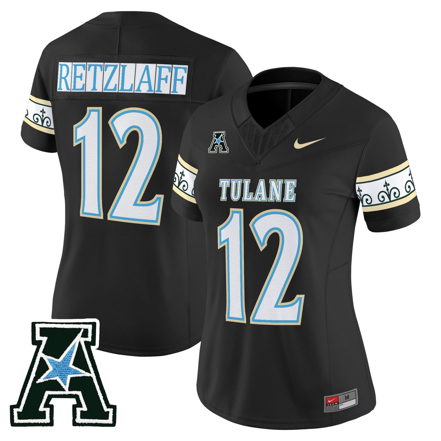 Women's Tulane Green Wave 2025 'City Edition' Vapor Limited Jersey - All Stitched