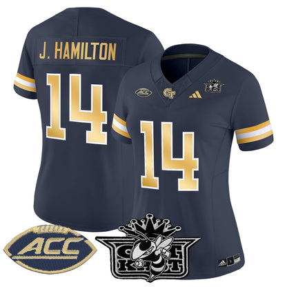 Women's Outkast x Georgia Tech Yellow Jackets 2025 Vapor Limited Jersey - All stitched
