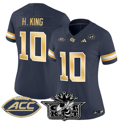 Women's Outkast x Georgia Tech Yellow Jackets 2025 Vapor Limited Jersey - All stitched