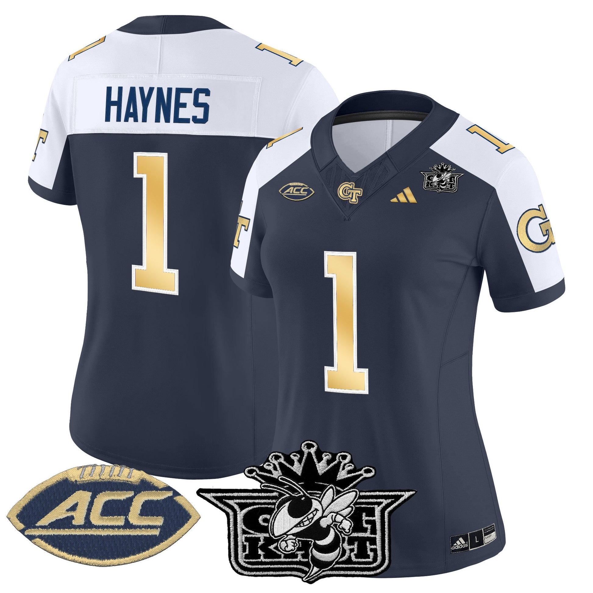 Women's Outkast x Georgia Tech Yellow Jackets 2025 Vapor Limited Jersey - All stitched