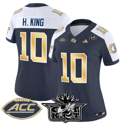 Women's Outkast x Georgia Tech Yellow Jackets 2025 Vapor Limited Jersey - All stitched