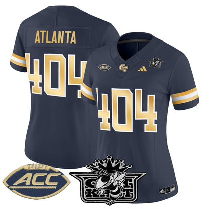 Women's Outkast x Georgia Tech Yellow Jackets 2025 Vapor Limited Jersey - All stitched