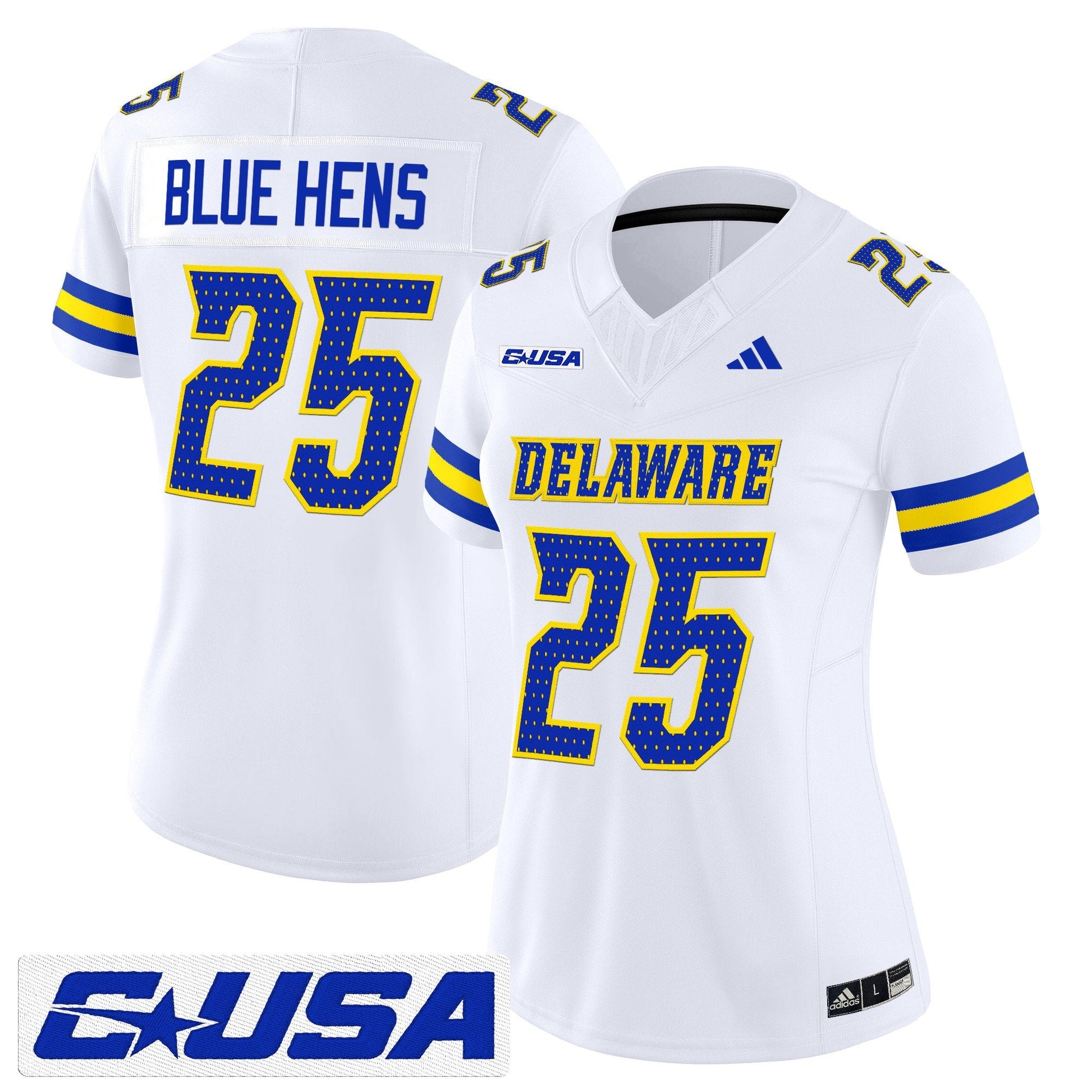 Women's Delaware Blue Hens 2025 Vapor Limited Jersey - All Stitched