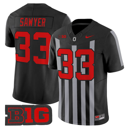 Men's Ohio State Buckeyes Throwback Vapor Limited Jersey - All Stitched