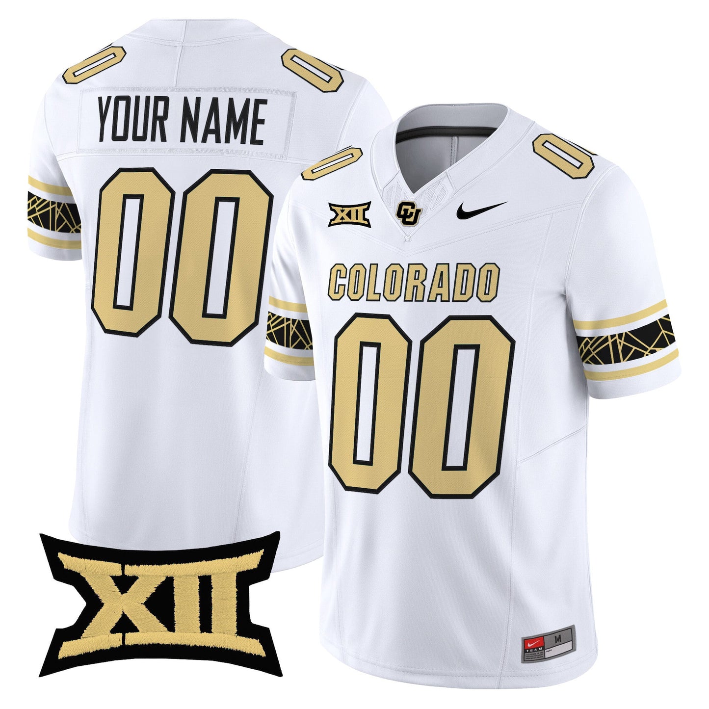 Colorado Buffaloes 2025 Vapor Limited Custom Jersey V2 - All Stitched