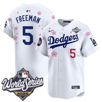 LAD 2025 World Series x Tokyo Series Vapor Premier Limited Jersey V2 - All Stitched