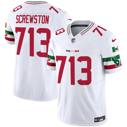 Men's Houston Texans Mexico Vapor Limited Jersey - All Stitched