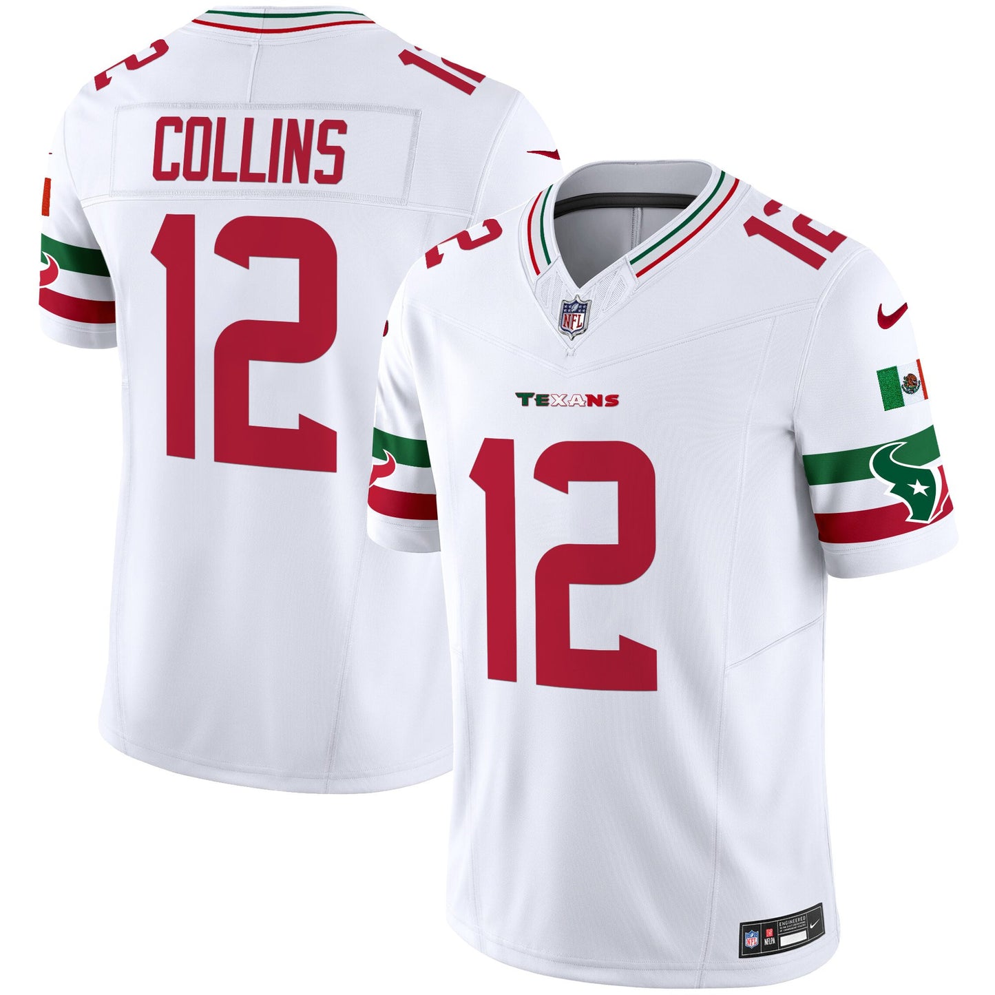 Men's Houston Texans Mexico Vapor Limited Jersey - All Stitched