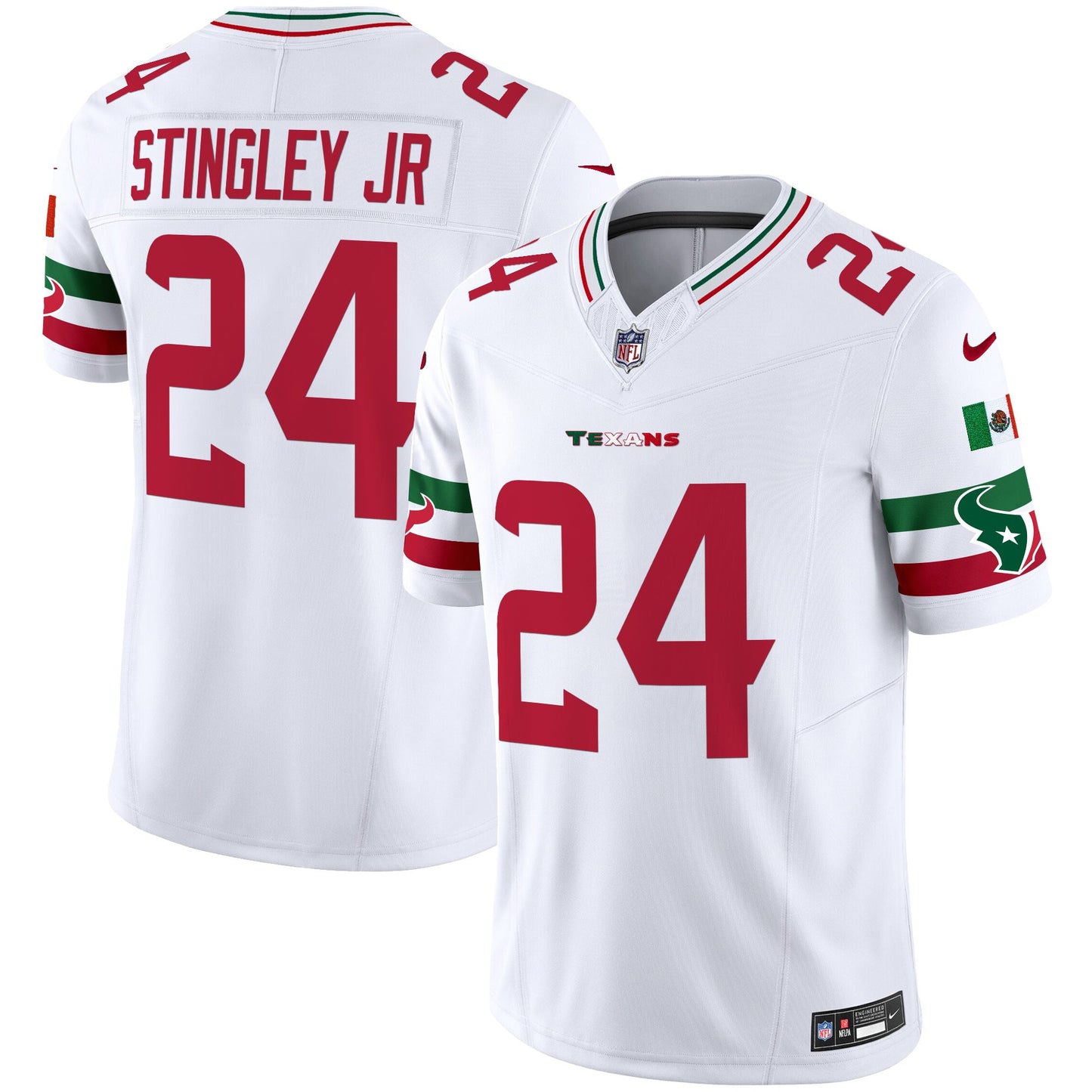 Men's Houston Texans Mexico Vapor Limited Jersey - All Stitched