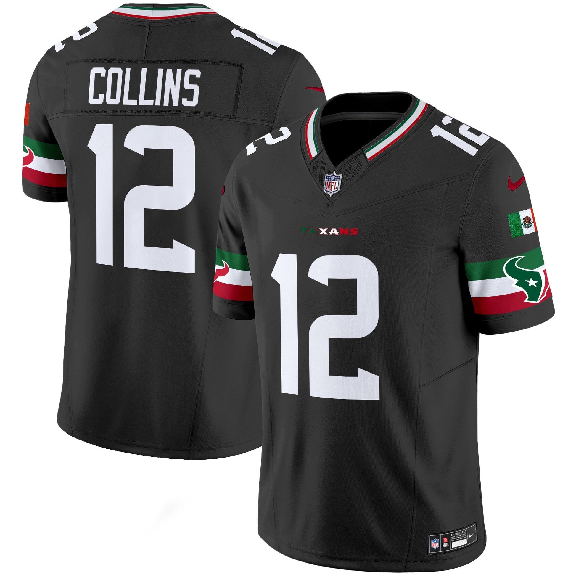 Men's Houston Texans Mexico Vapor Limited Jersey - All Stitched