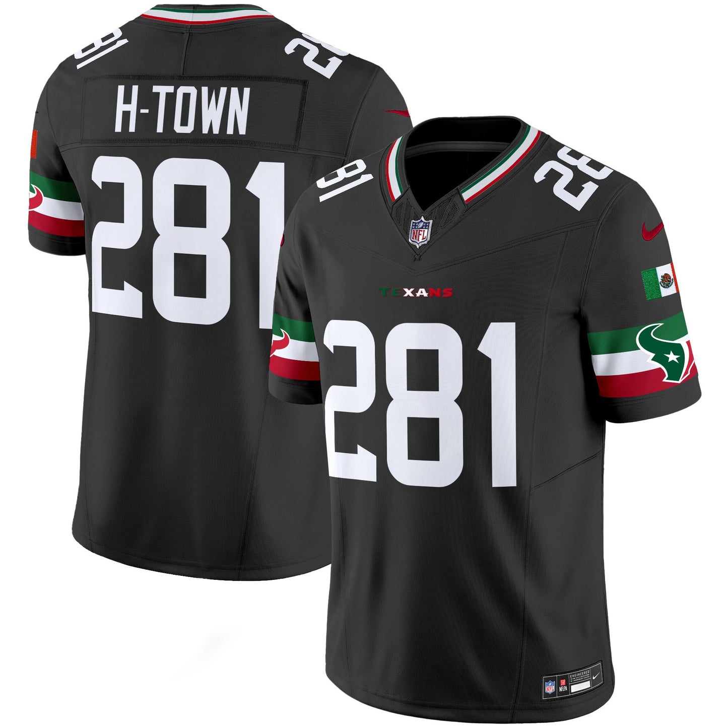 Men's Houston Texans Mexico Vapor Limited Jersey - All Stitched