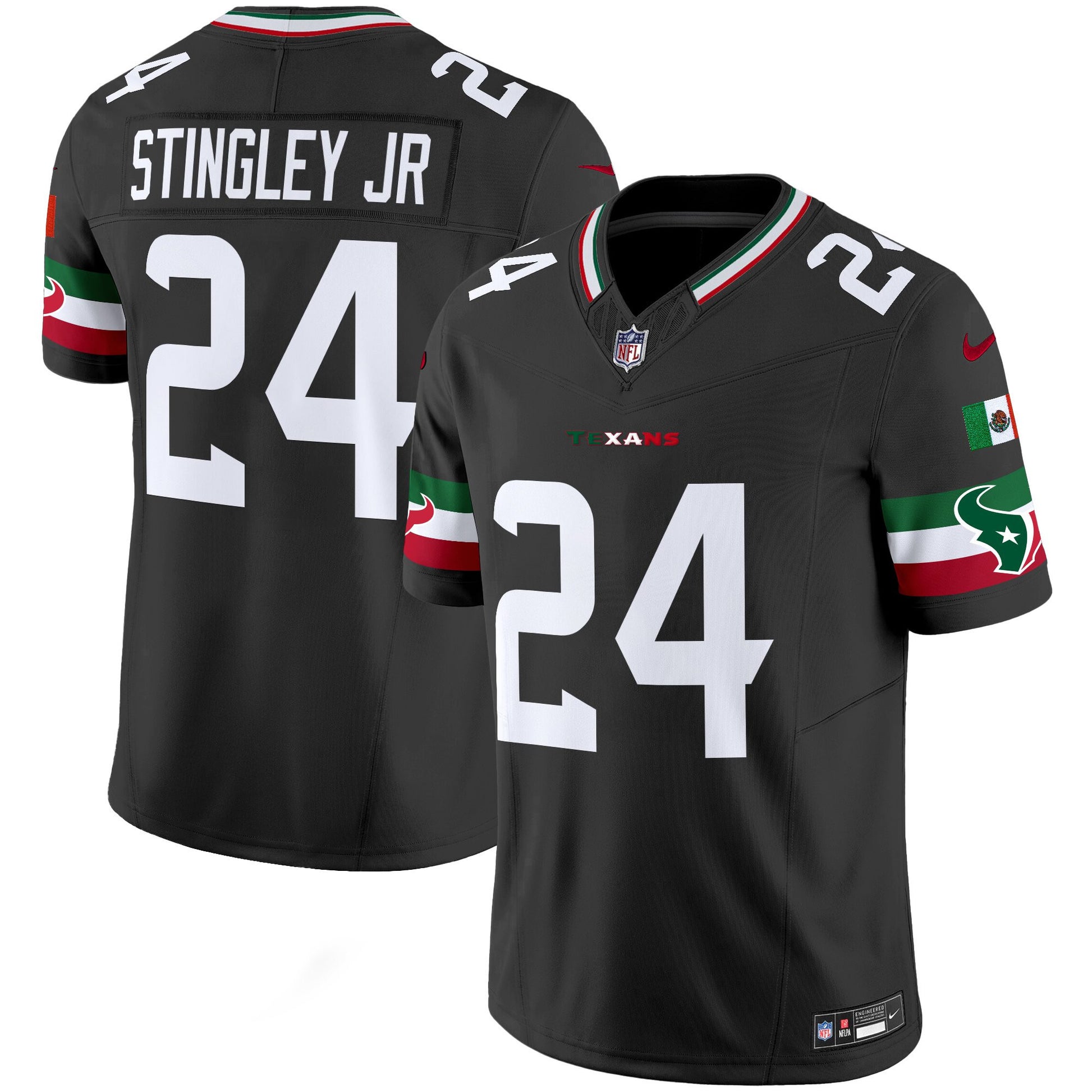 Men's Houston Texans Mexico Vapor Limited Jersey - All Stitched