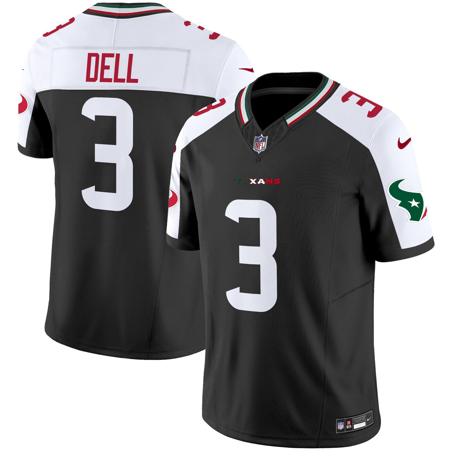 Men's Houston Texans Mexico Vapor Limited Jersey - All Stitched