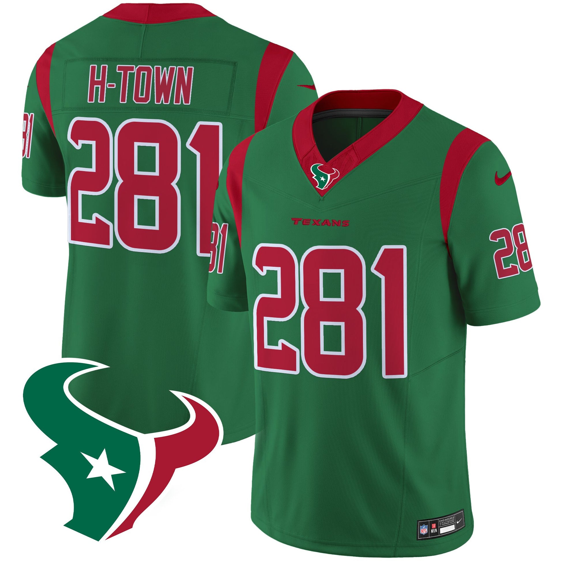 Men's Houston Texans Mexico Vapor Limited Jersey - All Stitched