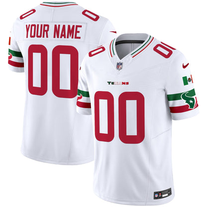 Houston Texans Mexico Vapor Limited Custom Jersey - All Stitched