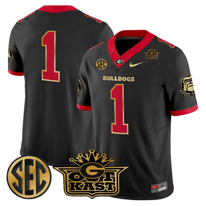 Men's Outkast x Georgia Bulldogs Vapor Limited Jersey - All stitched