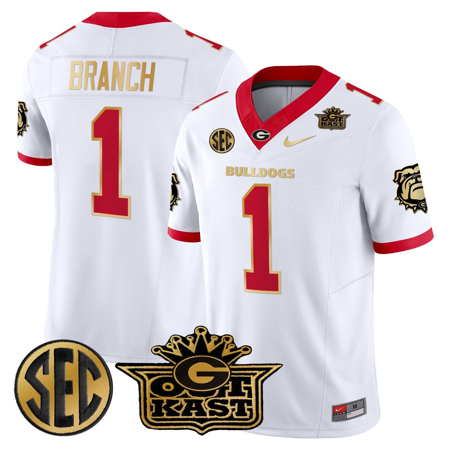 Men's Outkast x Georgia Bulldogs Vapor Limited Jersey - All stitched