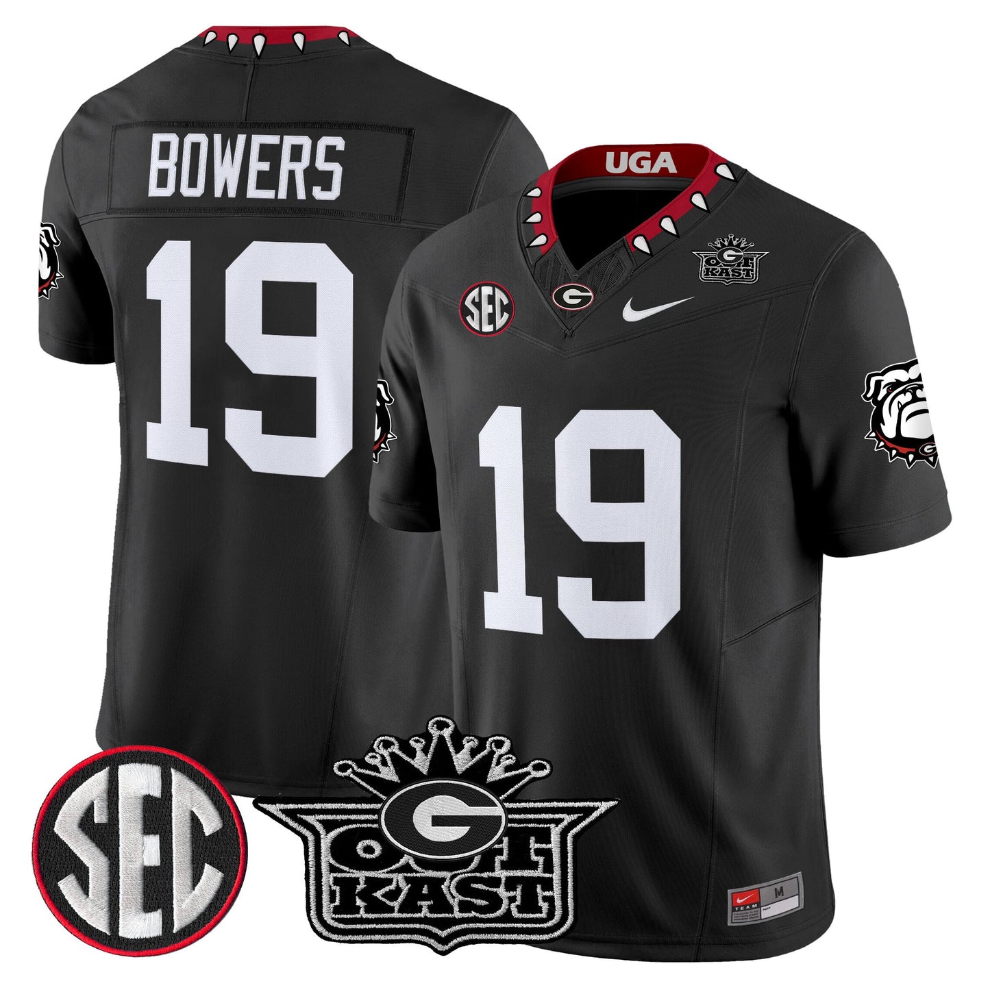 Men's Outkast x Georgia Bulldogs Vapor Limited Jersey - All stitched
