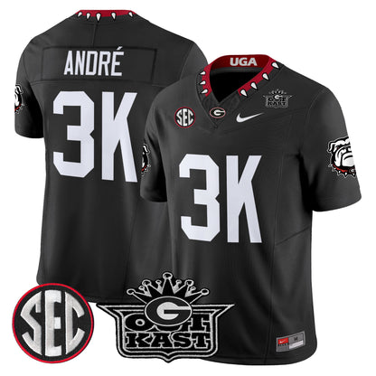 Men's Outkast x Georgia Bulldogs Vapor Limited Jersey - All stitched