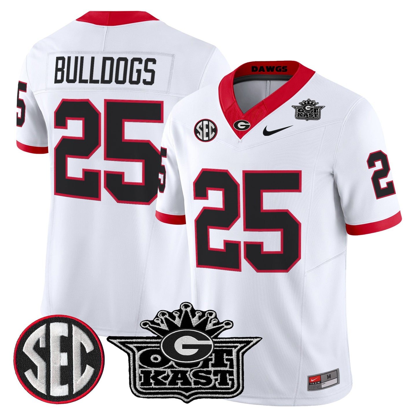 Men's Outkast x Georgia Bulldogs Vapor Limited Jersey - All stitched