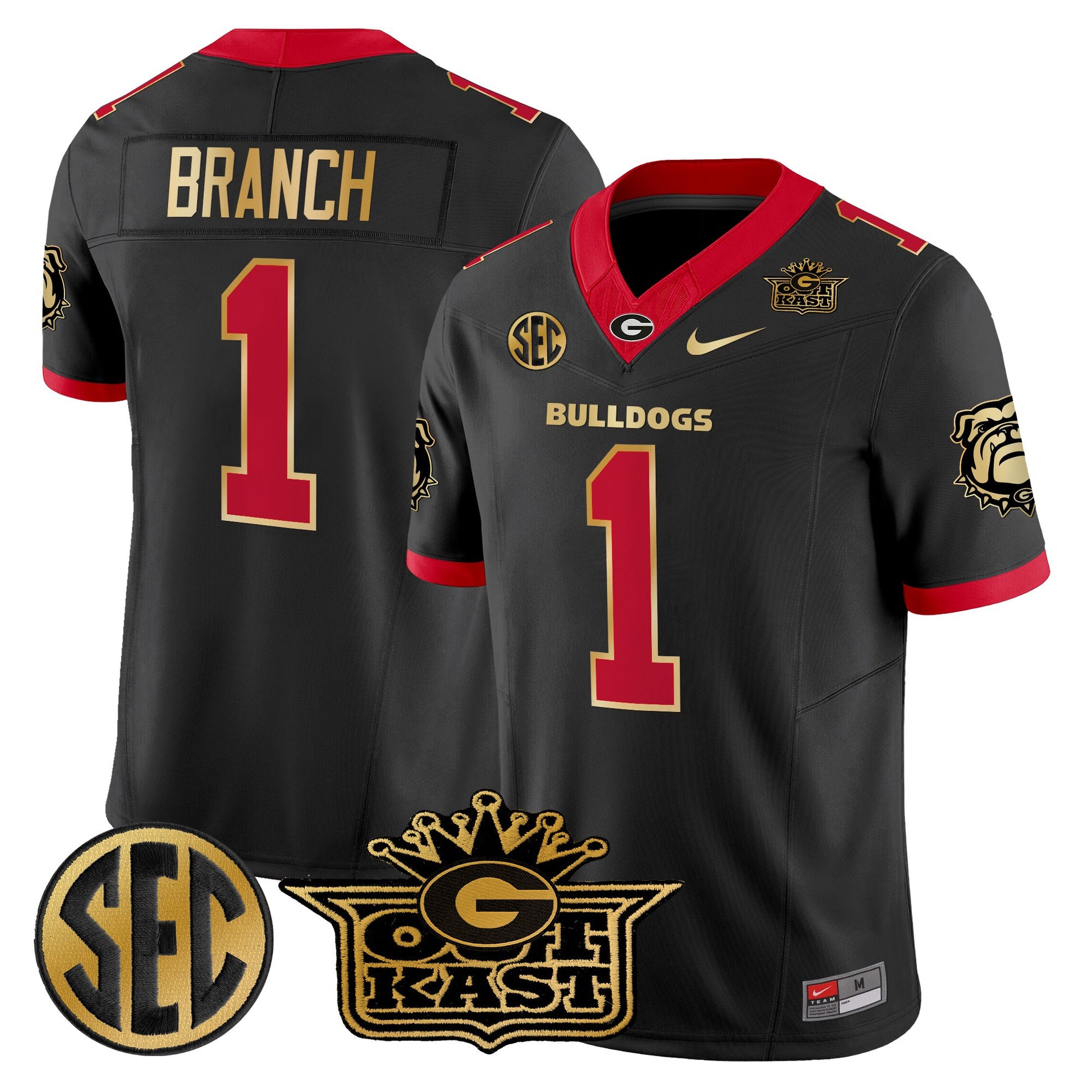 Men's Outkast x Georgia Bulldogs Vapor Limited Jersey - All stitched