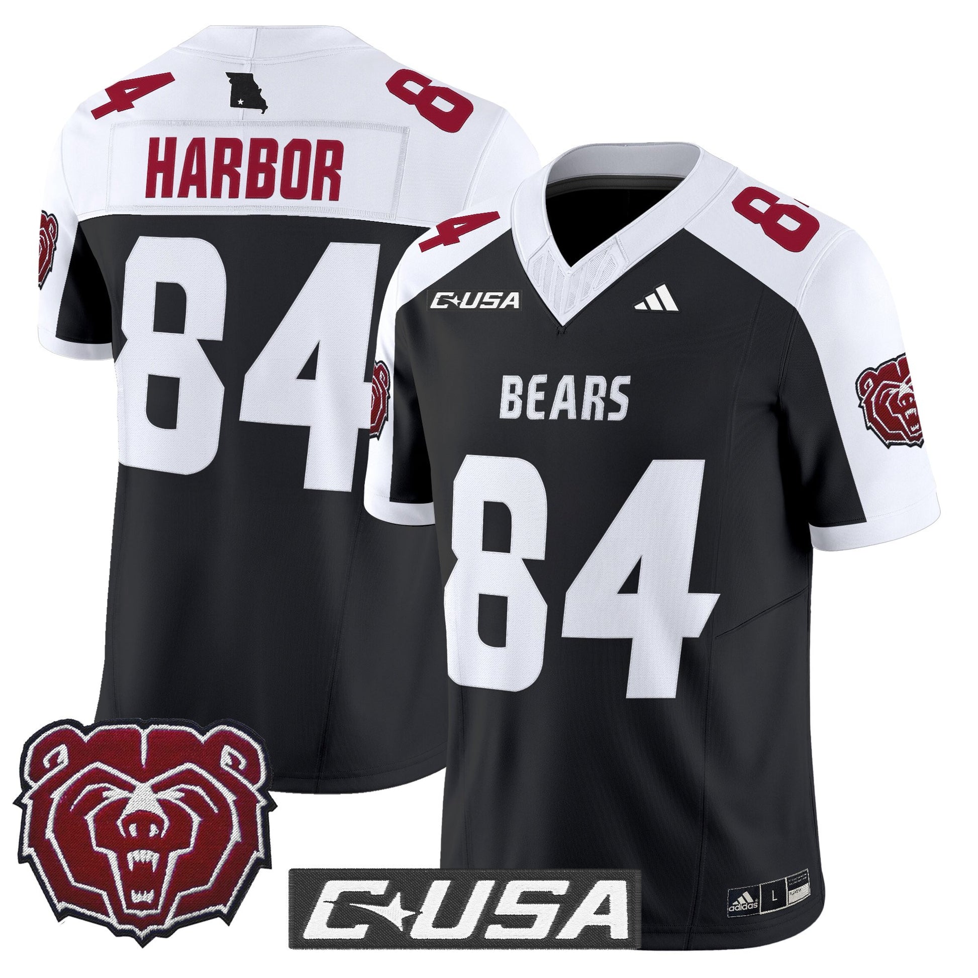 Men's Missouri State Bears 2025 Vapor Limited Jersey - All Stitched