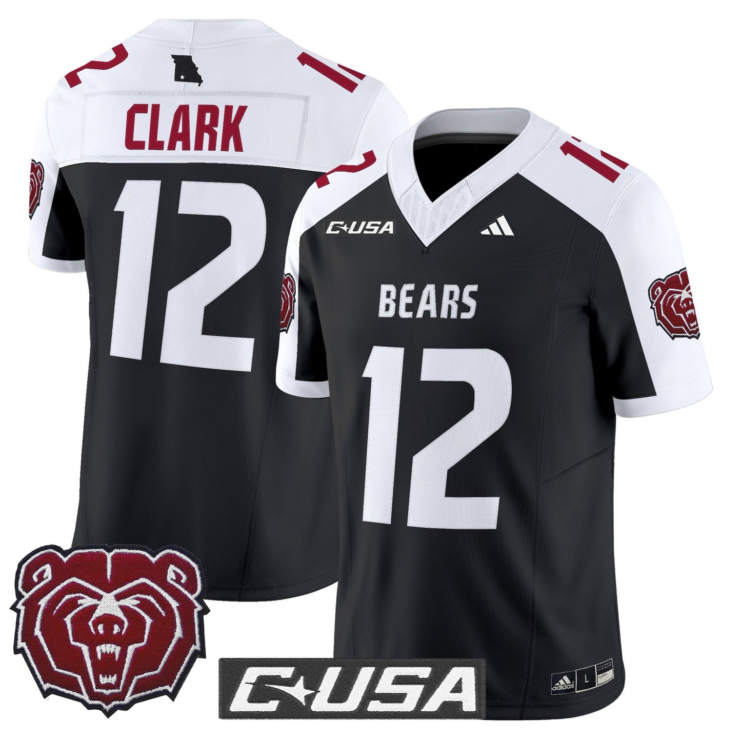 Men's Missouri State Bears 2025 Vapor Limited Jersey - All Stitched