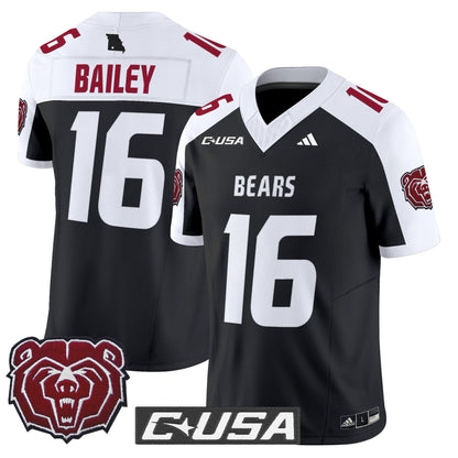 Men's Missouri State Bears 2025 Vapor Limited Jersey - All Stitched