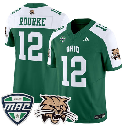 Men's Ohio Bobcats 2025 Vapor Limited Jersey - All Stitched